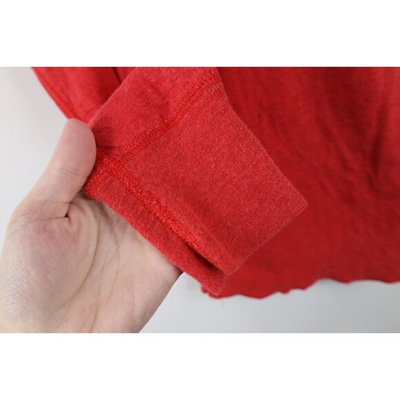 Vtg 70s Streetwear Mens Small Wool Blend Double Wall Thermal Knit T-Shirt USA - Picture 7 of 14